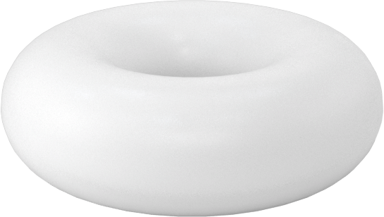 Yumuşak Viton® Floroelastomer O-Ring, FDA Uyumlu, 1/16 Kesirli Genişlik, Dash No. 003