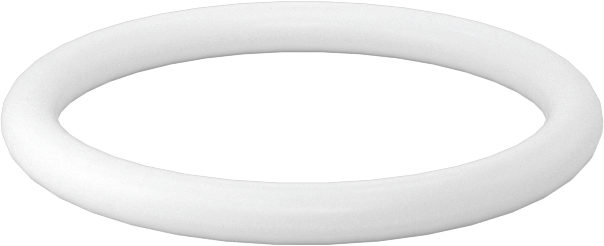Yumuşak Viton® Floroelastomer O-Ring, FDA Uyumlu, 1/16 Kesirli Genişlik, Dash No. 016