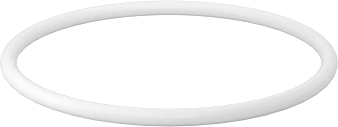 Yumuşak Viton® Floroelastomer O-Ring, FDA Uyumlu, 1/16 Kesirli Genişlik, Dash No. 028