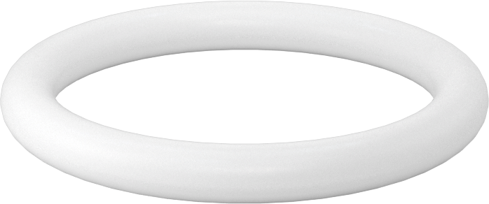 Yumuşak Viton® Floroelastomer O-Ring, FDA Uyumlu, 3/16 Fraksiyonel Genişlik, Dash No. 325