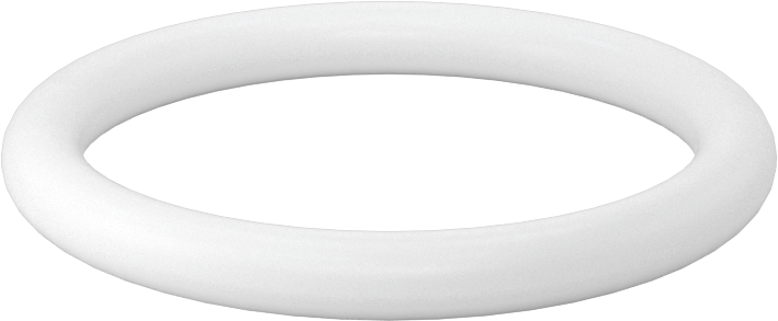 Yumuşak Viton® Floroelastomer O-Ring, FDA Uyumlu, 3/16 Fraksiyonel Genişlik, Dash No. 326