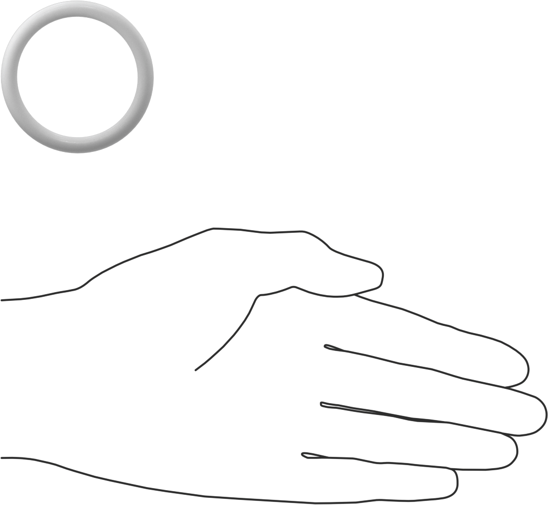Yumuşak Viton® Floroelastomer O-Ring, FDA Uyumlu, 3/16 Fraksiyonel Genişlik, Dash No. 326