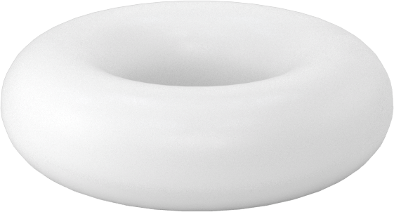 Yumuşak Viton® Floroelastomer O-Ring, FDA Uyumlu, 3/32 Kesirli Genişlik, Dash No. 105