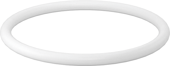 Yumuşak Viton® Floroelastomer O-Ring, FDA Uyumlu, 3/32 Kesirli Genişlik, Dash No. 127