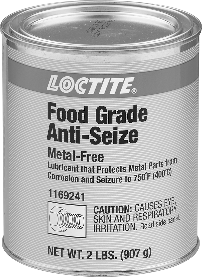 Loctite® Sıkışma Önleyici Yağlayıcı, lb. 8014 Gıda Sınıfı, Metal İçermez, 2 lbs. Teneke Kutu