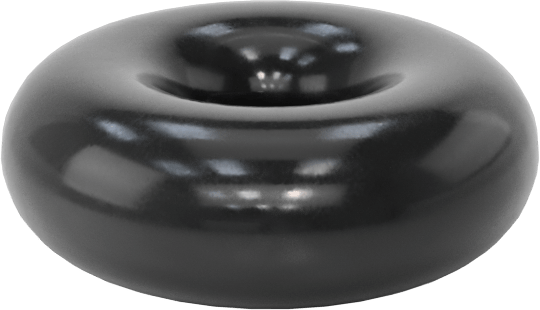 Kimyasallara Dayanıklı Viton® Floroelastomer O-Ring, Süper Esnek, 3/64 Kesirli Genişlik, Dash No. 002