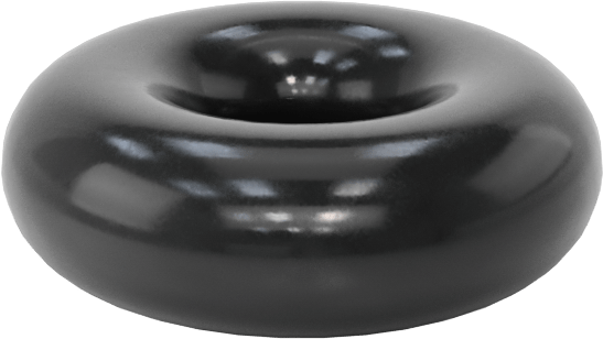 Kimyasallara Dayanıklı Viton® Floroelastomer O-Ring, Süper Esnek, 1/16 Kesirli Genişlik, Dash No. 004