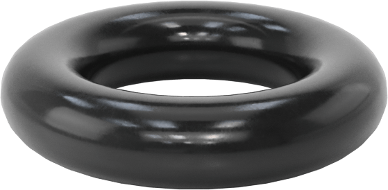 Kimyasallara Dayanıklı Viton® Floroelastomer O-Ring, Süper Esnek, 1/16 Kesirli Genişlik, Dash No. 008