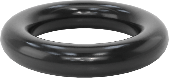 Kimyasallara Dayanıklı Viton® Floroelastomer O-Ring, Süper Esnek, 1/16 Kesirli Genişlik, Dash No. 010