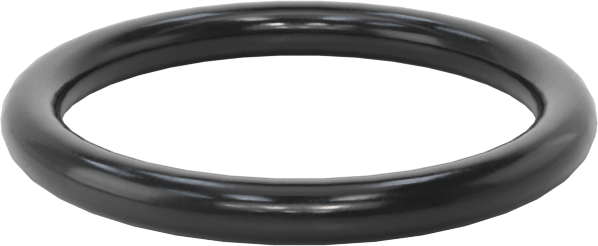 Kimyasallara Dayanıklı Viton® Floroelastomer O-Ring, Süper Esnek, 1/16 Kesirli Genişlik, Dash No. 015
