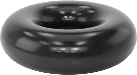 Kimyasallara Dayanıklı Viton® Floroelastomer O-Ring, Süper Esnek, 1/8 Kesirli Genişlik, Dash No. 201