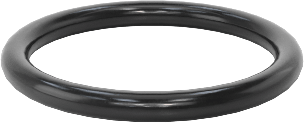 Kimyasallara Dayanıklı Viton® Floroelastomer O-Ring, Süper Esnek, 1/16 Kesirli Genişlik, Dash No. 016