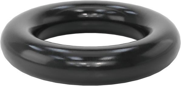 Kimyasallara Dayanıklı Viton® Floroelastomer O-Ring, Süper Esnek, 1/8 Kesirli Genişlik, Dash No. 205