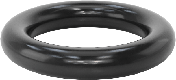 Kimyasallara Dayanıklı Viton® Floroelastomer O-Ring, Süper Esnek, 1/8 Kesirli Genişlik, Dash No. 207