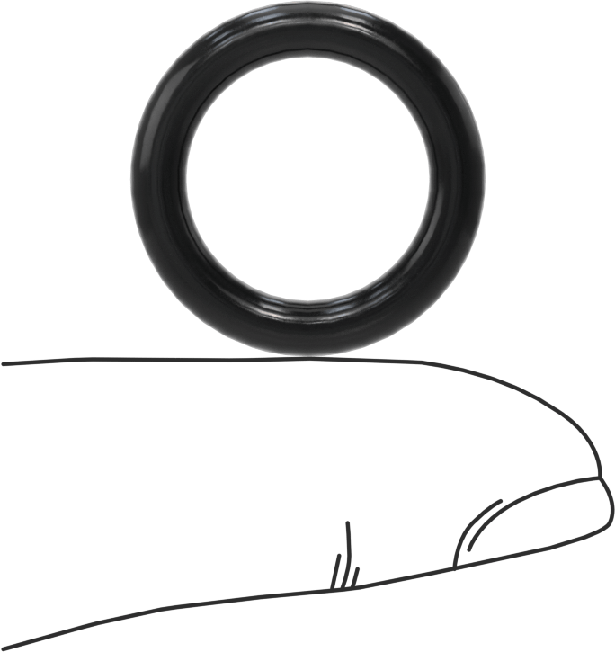 Kimyasallara Dayanıklı Viton® Floroelastomer O-Ring, Süper Esnek, 1/8 Kesirli Genişlik, Dash No. 208