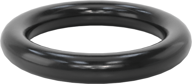 Kimyasallara Dayanıklı Viton® Floroelastomer O-Ring, Süper Esnek, 1/8 Kesirli Genişlik, Dash No. 209