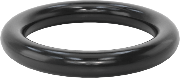 Kimyasallara Dayanıklı Viton® Floroelastomer O-Ring, Süper Esnek, 1/8 Kesirli Genişlik, Dash No. 210