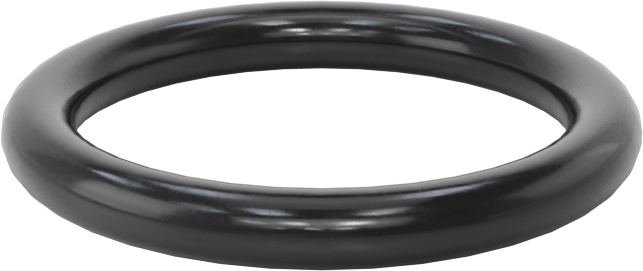 Kimyasallara Dayanıklı Viton® Floroelastomer O-Ring, Süper Esnek, 1/8 Kesirli Genişlik, Dash No. 213