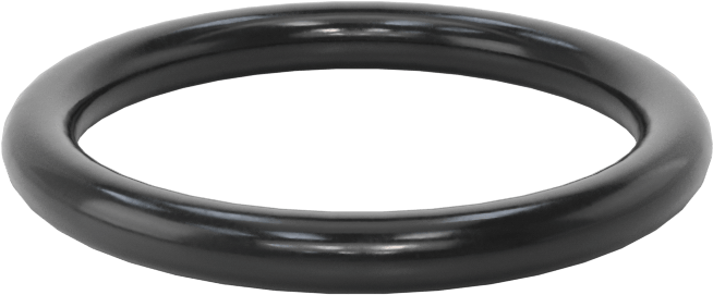 Kimyasallara Dayanıklı Viton® Floroelastomer O-Ring, Süper Esnek, 1/8 Kesirli Genişlik, Dash No. 215