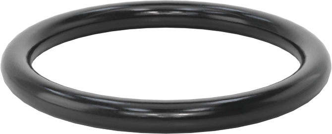 Kimyasallara Dayanıklı Viton® Floroelastomer O-Ring, Süper Esnek, 1/8 Kesirli Genişlik, Dash No. 218
