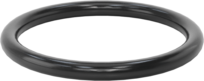Kimyasallara Dayanıklı Viton® Floroelastomer O-Ring, Süper Esnek, 1/8 Kesirli Genişlik, Dash No. 220