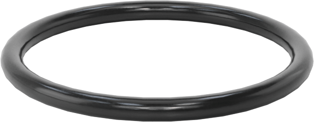 Kimyasallara Dayanıklı Viton® Floroelastomer O-Ring, Süper Esnek, 1/16 Kesirli Genişlik, Dash No. 020