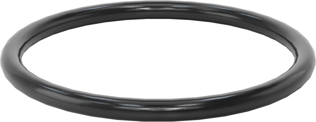 Kimyasallara Dayanıklı Viton® Floroelastomer O-Ring, Süper Esnek, 1/16 Kesirli Genişlik, Dash No. 021