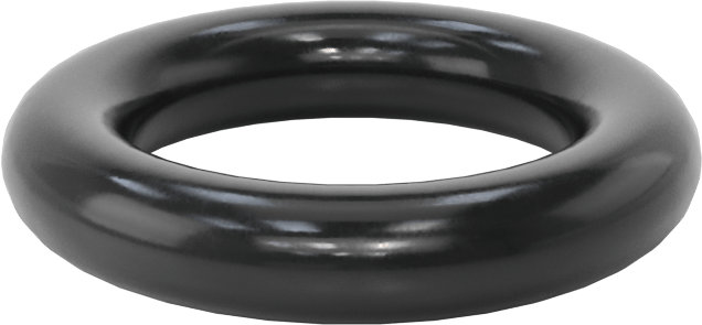 Kimyasallara Dayanıklı Viton® Floroelastomer O-Ring, Süper Esnek, 3/16 Fraksiyonel Genişlik, Dash No. 314