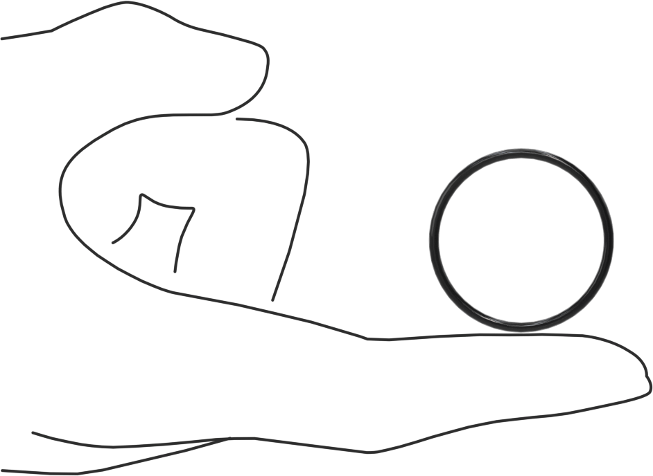 Kimyasallara Dayanıklı Viton® Floroelastomer O-Ring, Süper Esnek, 1/16 Kesirli Genişlik, Dash No. 025
