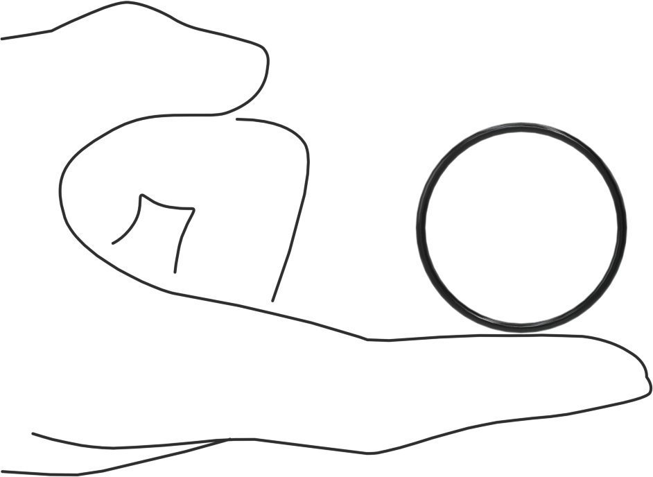 Kimyasallara Dayanıklı Viton® Floroelastomer O-Ring, Süper Esnek, 1/16 Kesirli Genişlik, Dash No. 028
