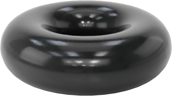 Kimyasallara Dayanıklı Viton® Floroelastomer O-Ring, Süper Esnek, 3/32 Kesirli Genişlik, Dash No. 104
