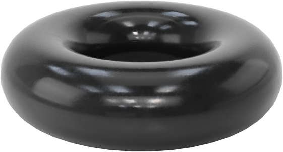 Kimyasallara Dayanıklı Viton® Floroelastomer O-Ring, Süper Esnek, 3/32 Kesirli Genişlik, Dash No. 105