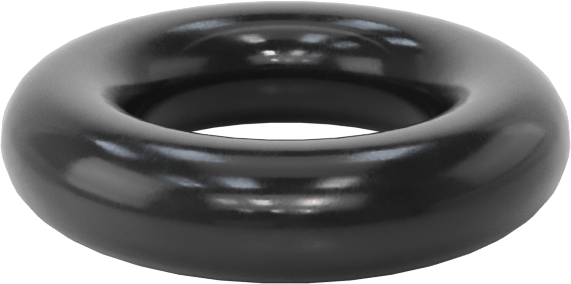 Kimyasallara Dayanıklı Viton® Floroelastomer O-Ring, Süper Esnek, 3/32 Kesirli Genişlik, Dash No. 108