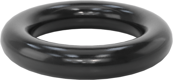 Kimyasallara Dayanıklı Viton® Floroelastomer O-Ring, Süper Esnek, 3/32 Kesirli Genişlik, Dash No. 110