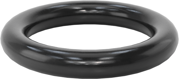 Kimyasallara Dayanıklı Viton® Floroelastomer O-Ring, Süper Esnek, 3/32 Kesirli Genişlik, Dash No. 112