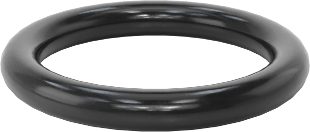 Kimyasallara Dayanıklı Viton® Floroelastomer O-Ring, Süper Esnek, 3/32 Kesirli Genişlik, Dash No. 114