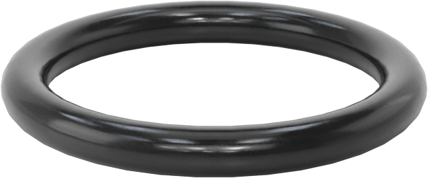 Kimyasallara Dayanıklı Viton® Floroelastomer O-Ring, Süper Esnek, 3/32 Kesirli Genişlik, Dash No. 116