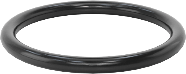 Kimyasallara Dayanıklı Viton® Floroelastomer O-Ring, Süper Esnek, 3/32 Kesirli Genişlik, Dash No. 121