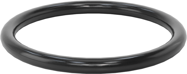 Kimyasallara Dayanıklı Viton® Floroelastomer O-Ring, Süper Esnek, 3/32 Kesirli Genişlik, Dash No. 122