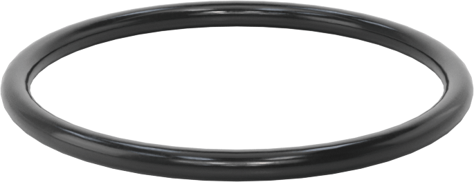 Kimyasallara Dayanıklı Viton® Floroelastomer O-Ring, Süper Esnek, 3/32 Kesirli Genişlik, Dash No. 128