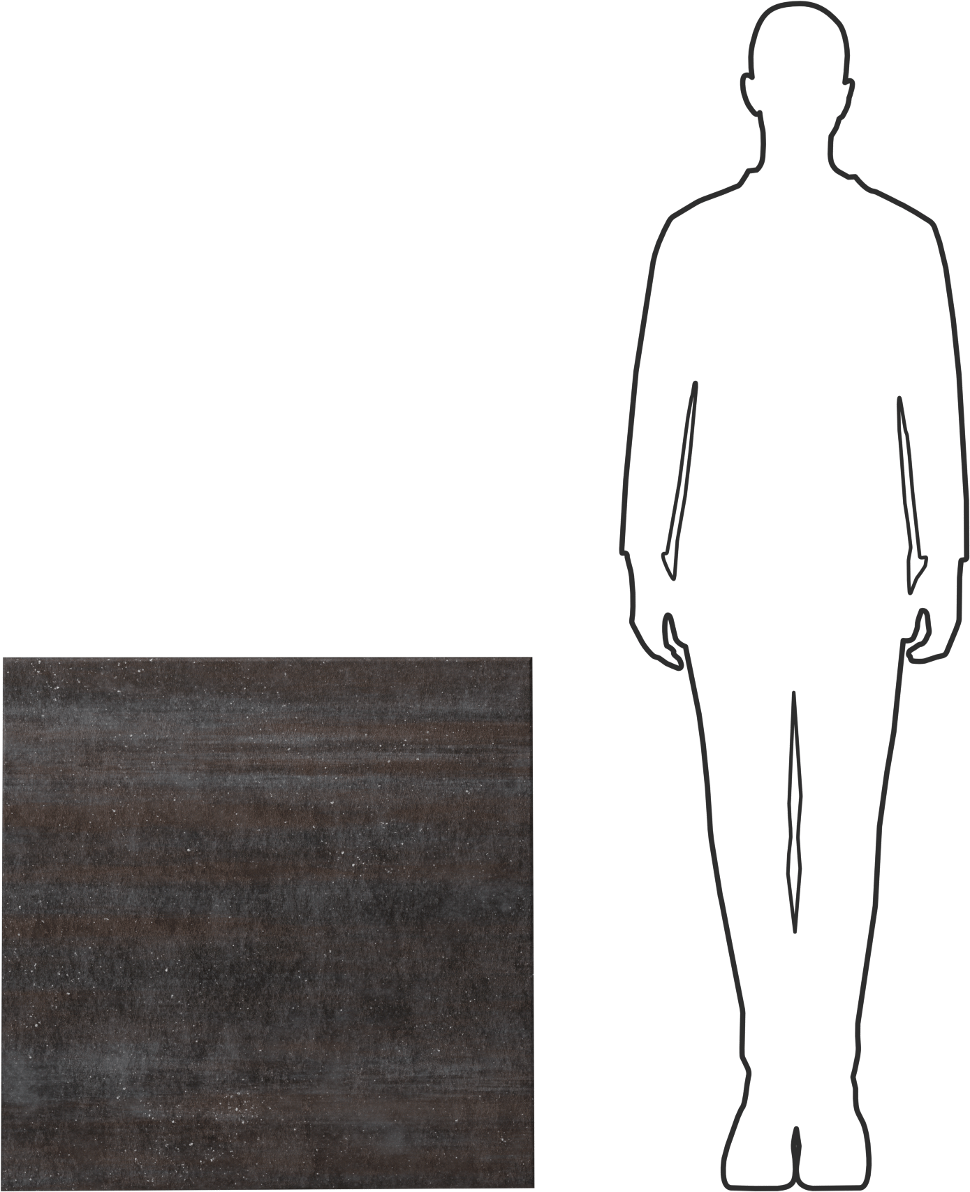 Yangına Dayanıklı Grafit Conta Malzemesi, Yüksek Sıcaklık, Yüksek Basınç, 30" x 30", 1/8" Kalınlık