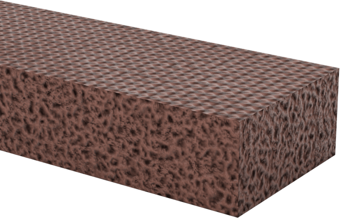 Süper Dayanıklı Yüksek Sıcaklık Silikon Köpük, 1/2“ Genişlik x 36” Uzunluk, 1/4" Kalınlık, Arka Yüzü Yapışkanlı