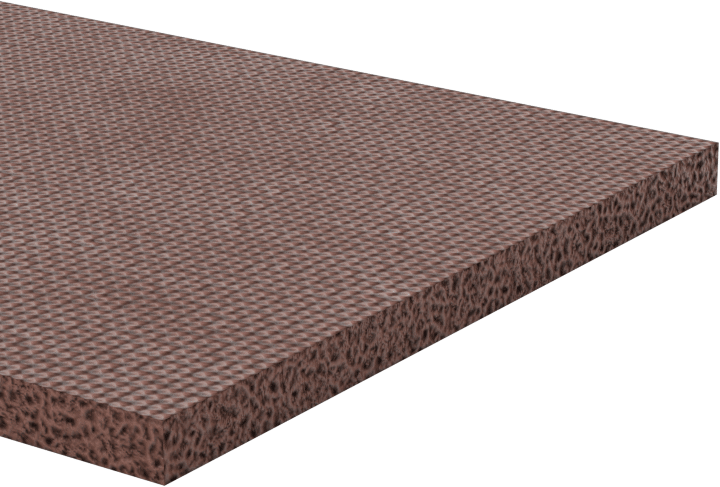 Süper Dayanıklı Yüksek Sıcaklık Silikon Köpük, 2 inç Genişlik x 36 inç Uzunluk, 1/8" Kalınlık, Arka Yüzü Yapışkanlı