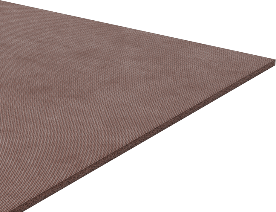 Süper Dayanıklı Yüksek Sıcaklık Silikon Köpük, 12“ Genişlik x 12” Uzunluk, 1/8" Kalınlık, Arka Yüzü Yapışkanlı