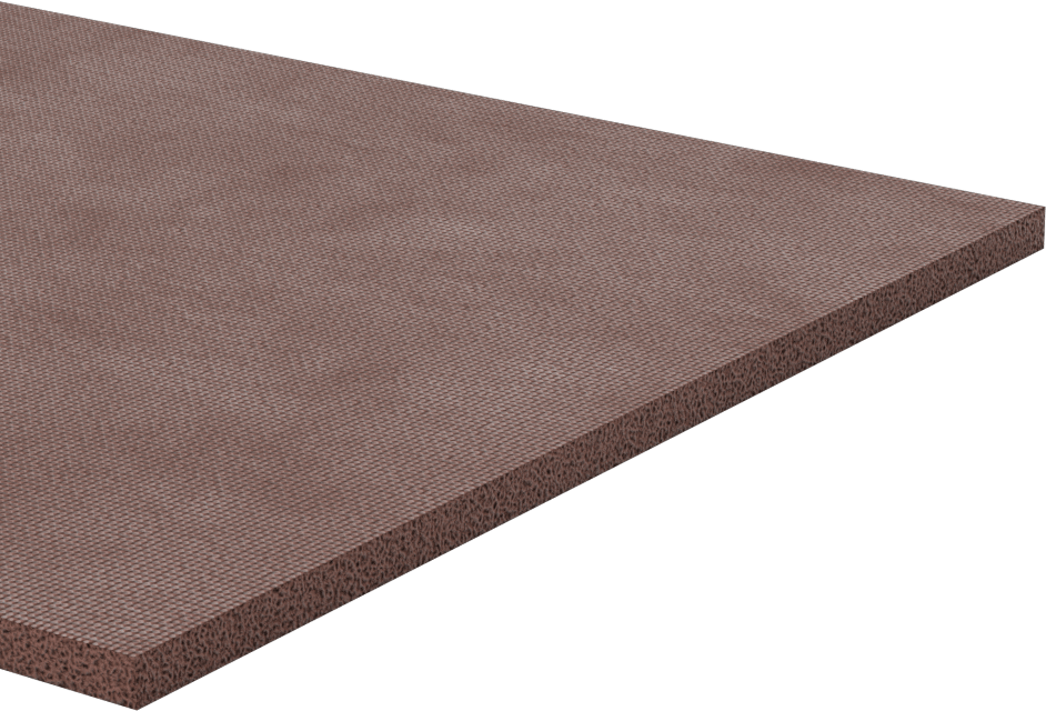 Süper Dayanıklı Yüksek Sıcaklık Silikon Köpük, 6“ Genişlik x 36” Uzunluk, 3/16" Kalınlık, Arka Yüzü Yapışkanlı