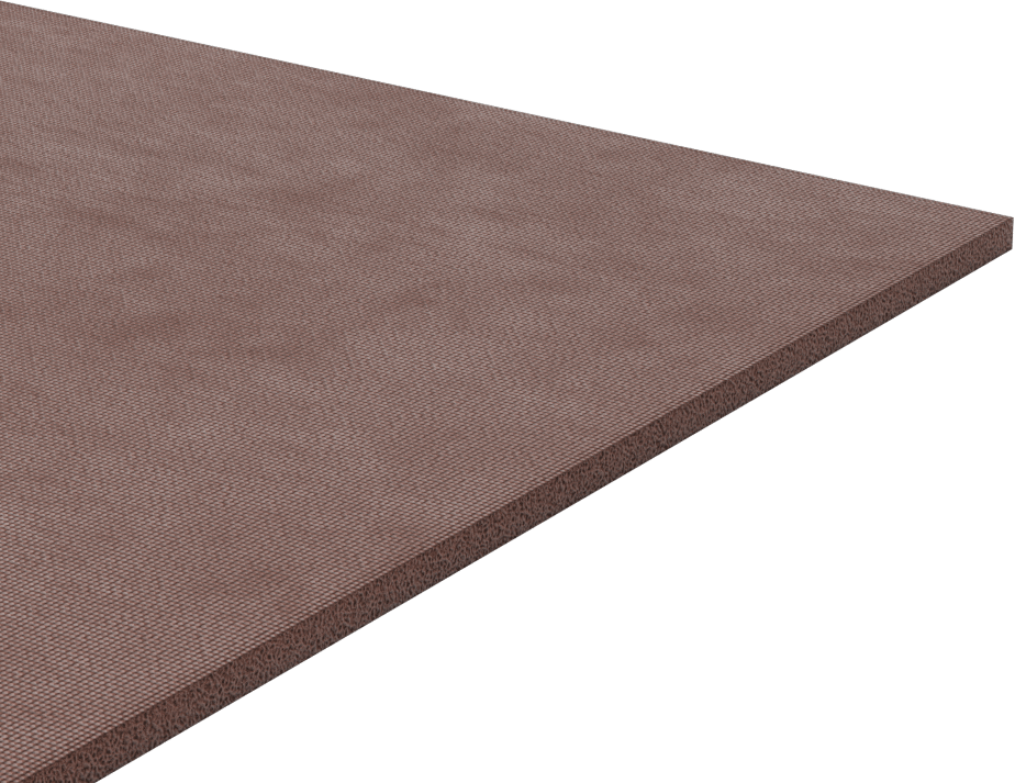 Süper Dayanıklı Yüksek Sıcaklık Silikon Köpük, 12“ Genişlik x 12” Uzunluk, 3/16" Kalınlık, Arka Yüzü Yapışkanlı