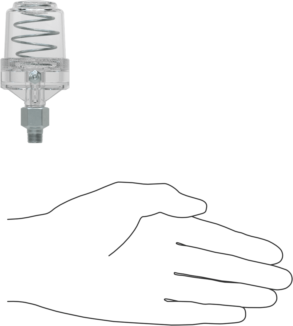 Gres Dağıtıcı, Plastik, 1 FL oz Kapasite