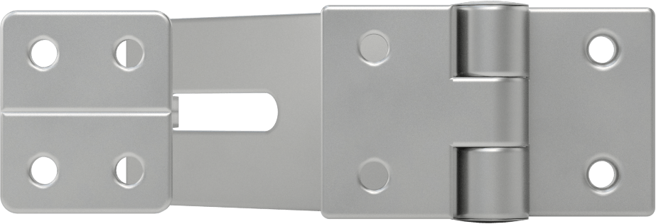 Asma Kilitli Mandal, 3-1/4“ x 1-1/4” x 1/8" Kol ile, Mat 304 Paslanmaz Çelik