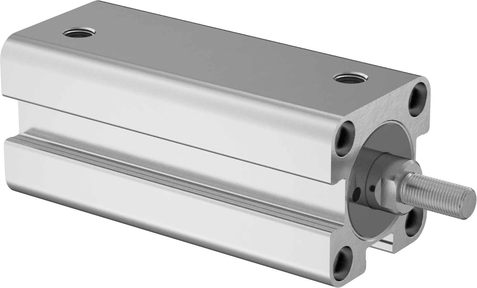 Kompakt Hidrolik Silindir, 1-1/2" Delik Çapı, 4" Strok Uzunluğu