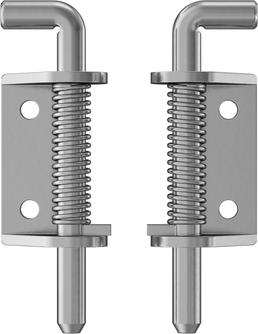 Çekerek Açılan Hızlı Bağlantı Kesme Menteşesi, Delikli, 300 Paslanmaz Çelik, 3“ x 1-1/4” Kapı Kanadı